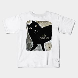 Black Cat Kids T-Shirt